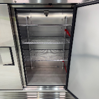 True Three Door Stainless Steel Refrigerator image 3